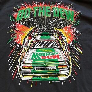 Vintage Official Mountain Dew Do The Dew Brand New racing t-shirt